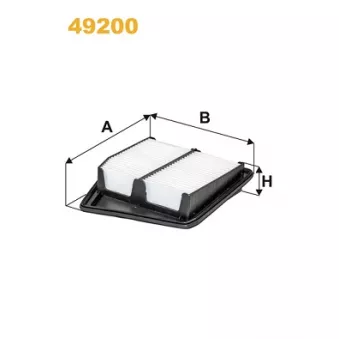Filtre à air WIX FILTERS OEM 17220RL5A00