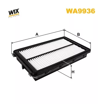 WIX FILTERS WA9936 - Filtre à air