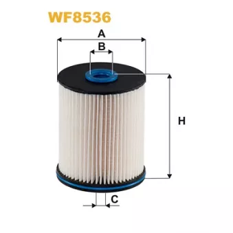 Filtre à carburant WIX FILTERS WF8536 pour OPEL INSIGNIA 2.0 CDTi 4x4 - 209cv