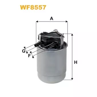 WIX FILTERS WF8557 - Filtre à carburant