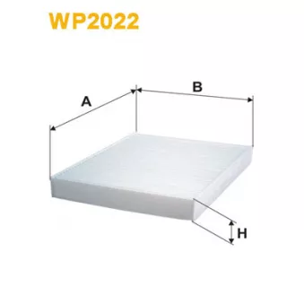 Filtre, air de l'habitacle WIX FILTERS OEM 971333J100AT