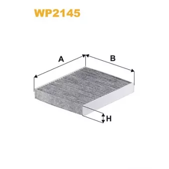 WIX FILTERS WP2145 - Filtre, air de l'habitacle