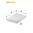 WIX FILTERS WP2152 - Filtre, air de l'habitacle