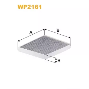 WIX FILTERS WP2161 - Filtre, air de l'habitacle