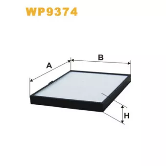 Filtre, air de l'habitacle WIX FILTERS OEM 971332D200AT