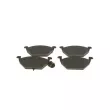 BOSCH 0 986 495 213 - Jeu de 4 plaquettes de frein avant
