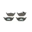 BOSCH 0 986 495 213 - Jeu de 4 plaquettes de frein avant