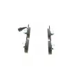 BOSCH 0 986 495 213 - Jeu de 4 plaquettes de frein avant