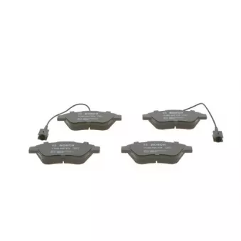 Jeu de 4 plaquettes de frein avant BOSCH OEM 1618111580
