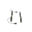 BOSCH 0 986 495 378 - Jeu de 4 plaquettes de frein avant