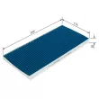 BOSCH 0 986 628 585 - Filtre, air de l'habitacle