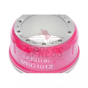 Tambour de frein MERITOR MBD1012 pour MERCEDES-BENZ ACTROS MP2 / MP3 2546 LS - 456cv