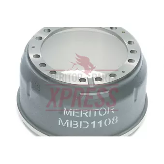 Tambour de frein MERITOR MBD1108 pour MERCEDES-BENZ NG 1622 AK - 216cv