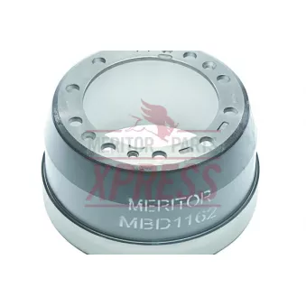 Tambour de frein MERITOR MBD1162 pour VOLVO F10 F 10/290 - 292cv