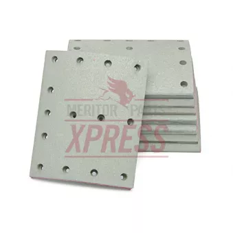 MERITOR MBLK1200 - Kit de garnitures de frein, frein à tambour