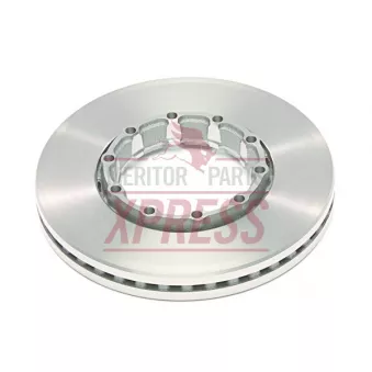 MERITOR MBR5139 - Jeu de 2 disques de frein arrière