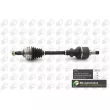 BGA DS6723LA - Arbre de transmission avant gauche 