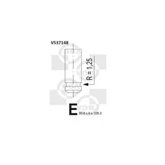 BGA V537148 - Soupape d'émission