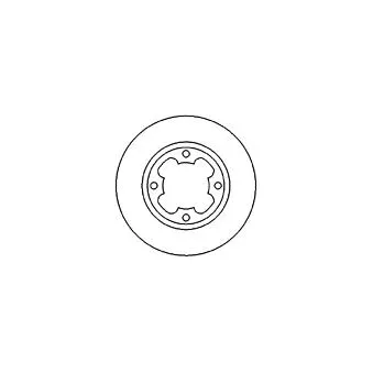 MAPCO 15587 - Jeu de 2 disques de frein avant