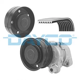 Jeu de courroies trapézoïdales à nervures DAYCO OEM RVKT0009
