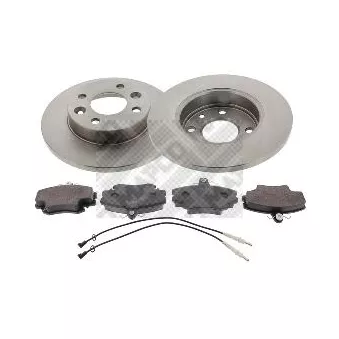 Kit de disques et plaquettes avant MAPCO [47152]