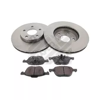 MAPCO 47644 - Kit de disques et plaquettes avant