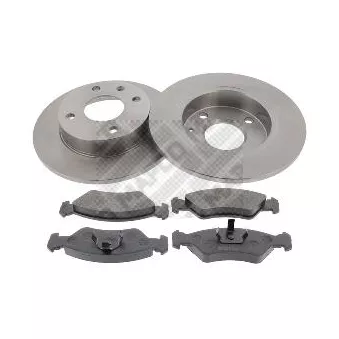 MAPCO 47651 - Kit de disques et plaquettes avant