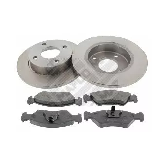 Kit de disques et plaquettes avant MAPCO [47653]