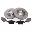 Kit de disques et plaquettes avant MAPCO [47661]