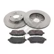 Kit de disques et plaquettes avant MAPCO [47663]