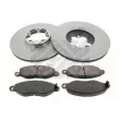 Kit de disques et plaquettes avant MAPCO [47668]