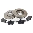 Kit de disques et plaquettes avant MAPCO [47671]