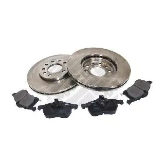 MAPCO 47671 - Kit de disques et plaquettes avant