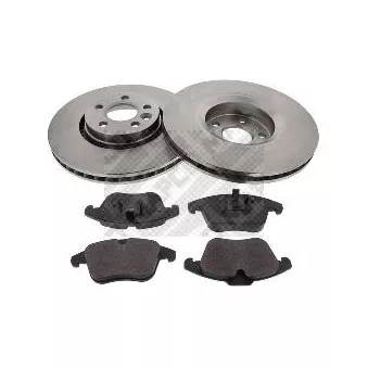 Kit de disques et plaquettes avant MAPCO [47686]