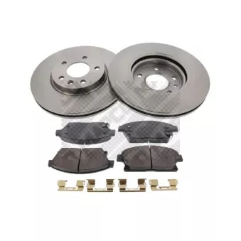 MAPCO 47698 - Kit de disques et plaquettes avant