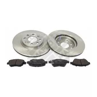 Kit de disques et plaquettes avant MAPCO [47711]
