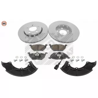 Kit de disques et plaquettes avant MAPCO [47855/9HPS]