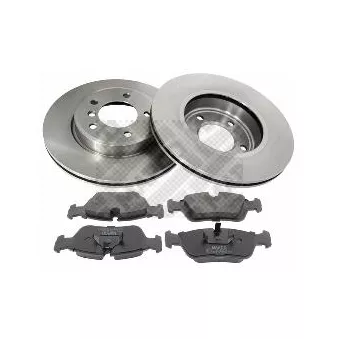 Kit de disques et plaquettes avant MAPCO [47872]