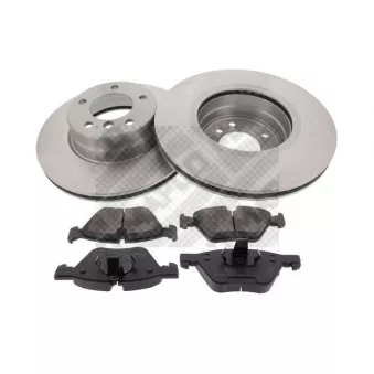 MAPCO 47875 - Kit de disques et plaquettes avant