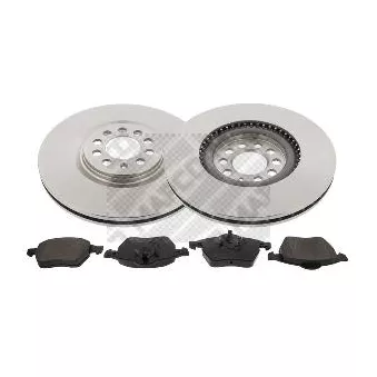 Kit de disques et plaquettes avant MAPCO [47876]