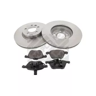 MAPCO 47878 - Kit de disques et plaquettes avant