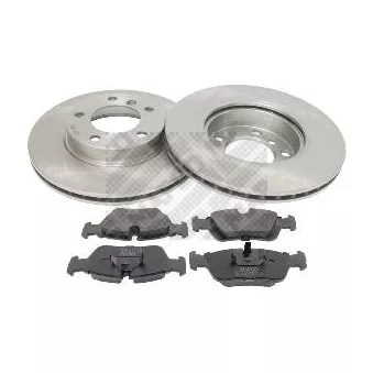 Kit de disques et plaquettes avant MAPCO [47881]