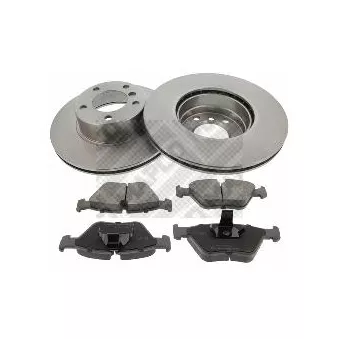 MAPCO 47887 - Kit de disques et plaquettes avant