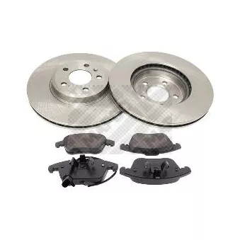 Kit de disques et plaquettes avant MAPCO [47922]