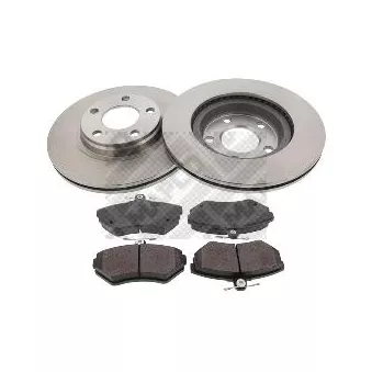 Kit de disques et plaquettes avant MAPCO [47923]