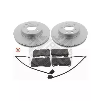 MAPCO 47981HPS - Kit de disques et plaquettes avant