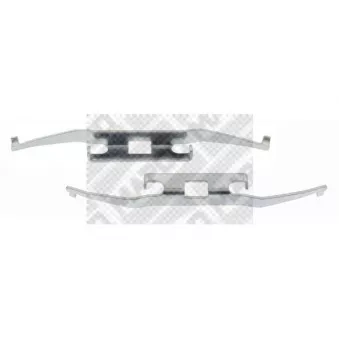 MAPCO 9608 - Kit d'accessoires, plaquette de frein à disque
