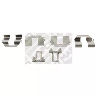 MAPCO 9636 - Kit d'accessoires, plaquette de frein à disque