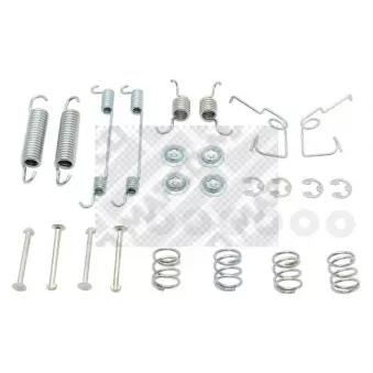MAPCO 9710 - Kit d'accessoires, mâchoire de frein
