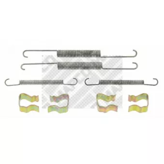 MAPCO 9931 - Kit d'accessoires, mâchoire de frein